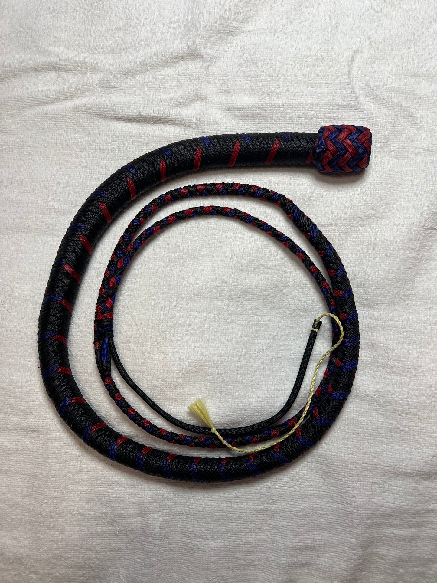 6' Snake Whip (blue & red)