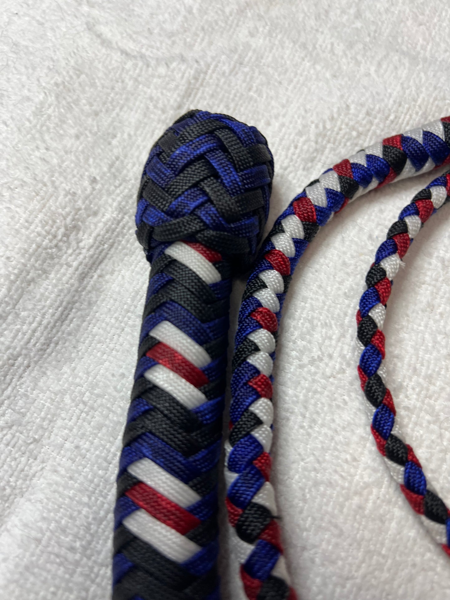 6' Snake Whip (leather pride)