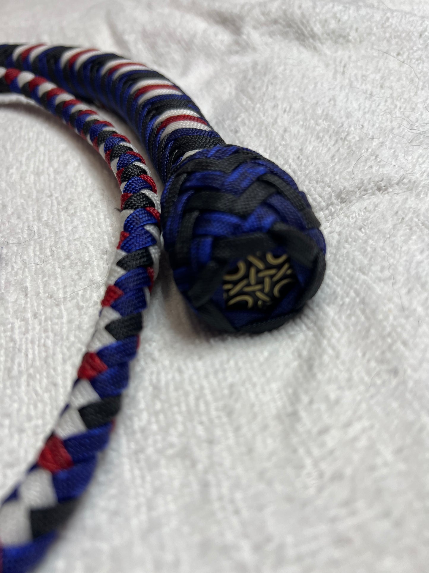 6' Snake Whip (leather pride)