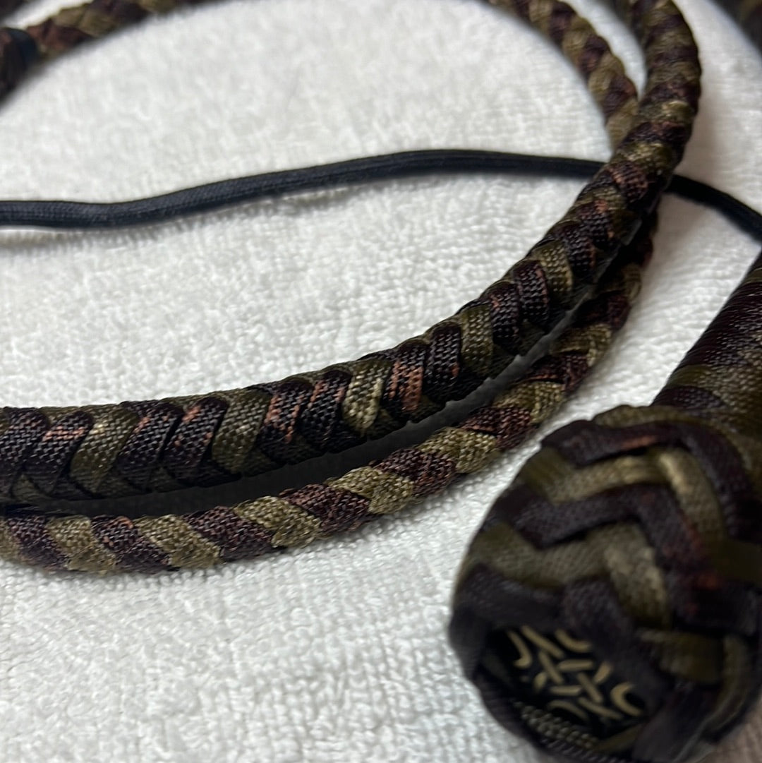 6' Snake Whip (two tone brown)