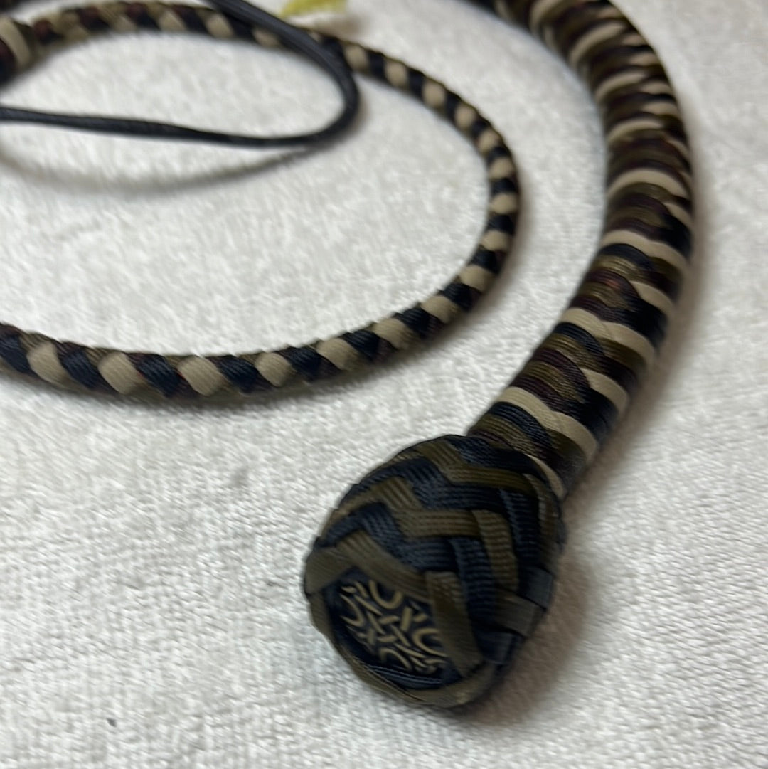 4' Snake Whip (earth tones)