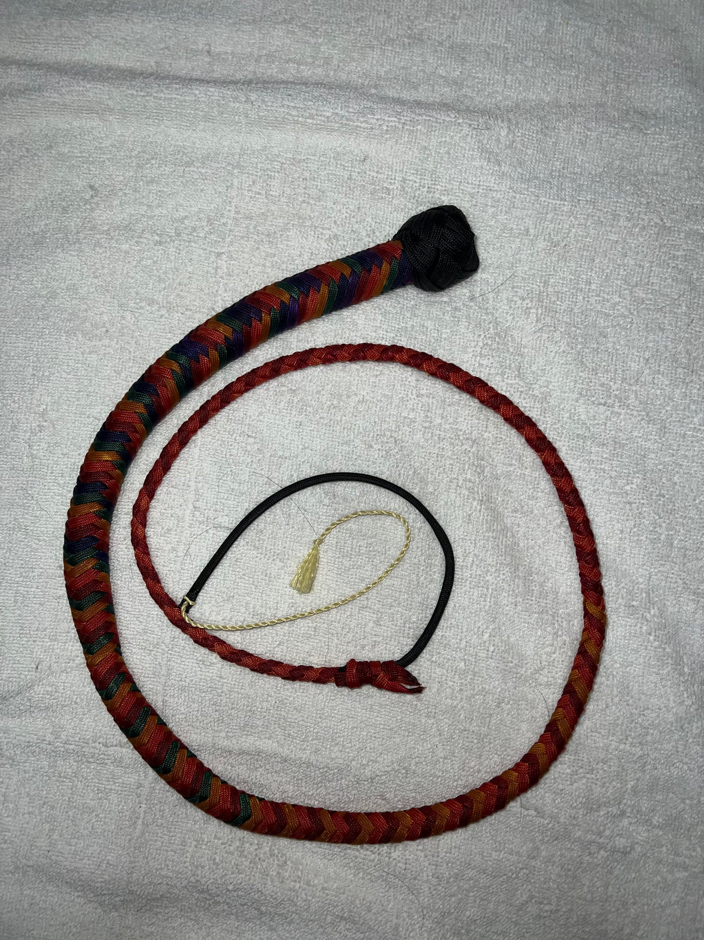 4' Snake Whip (rainbow)