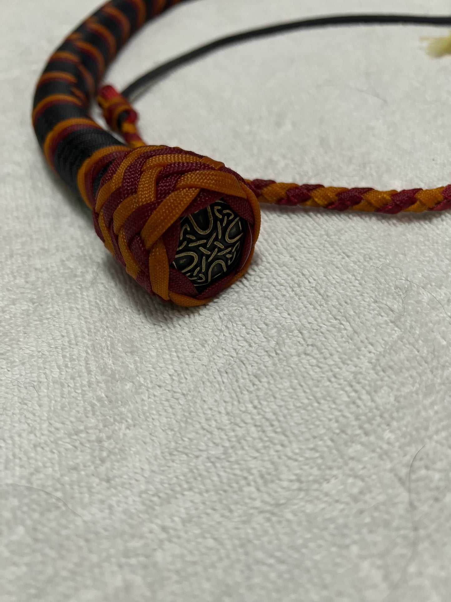 4' Snake Whip (yellow & red)