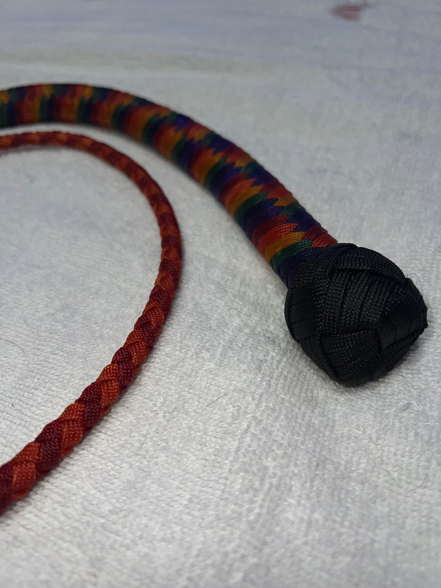 4' Snake Whip (rainbow)